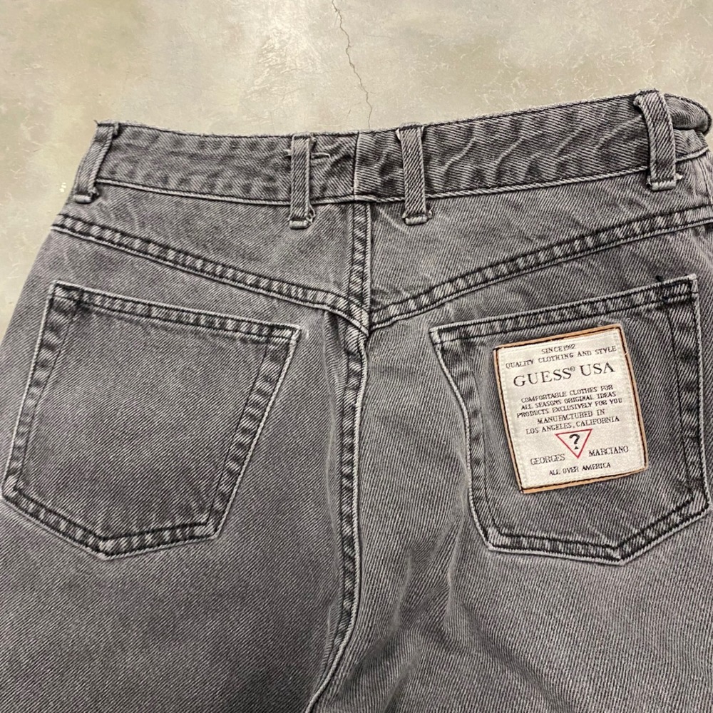 Guess Gray Straight Leg Jeans - Picture 4 of 5